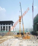 新城桃李郡項(xiàng)目-江蘇興廈建設(shè)QTZ5613安裝現(xiàn)場(chǎng)